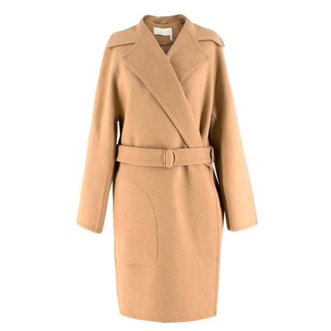 chloe camel coat